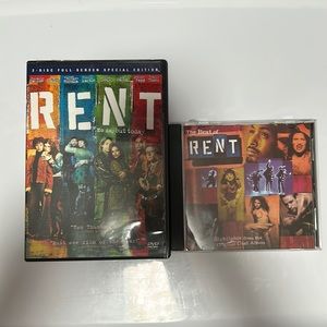 Broadway Musical RENT 2-disc 2006 DVD & Best of CD
